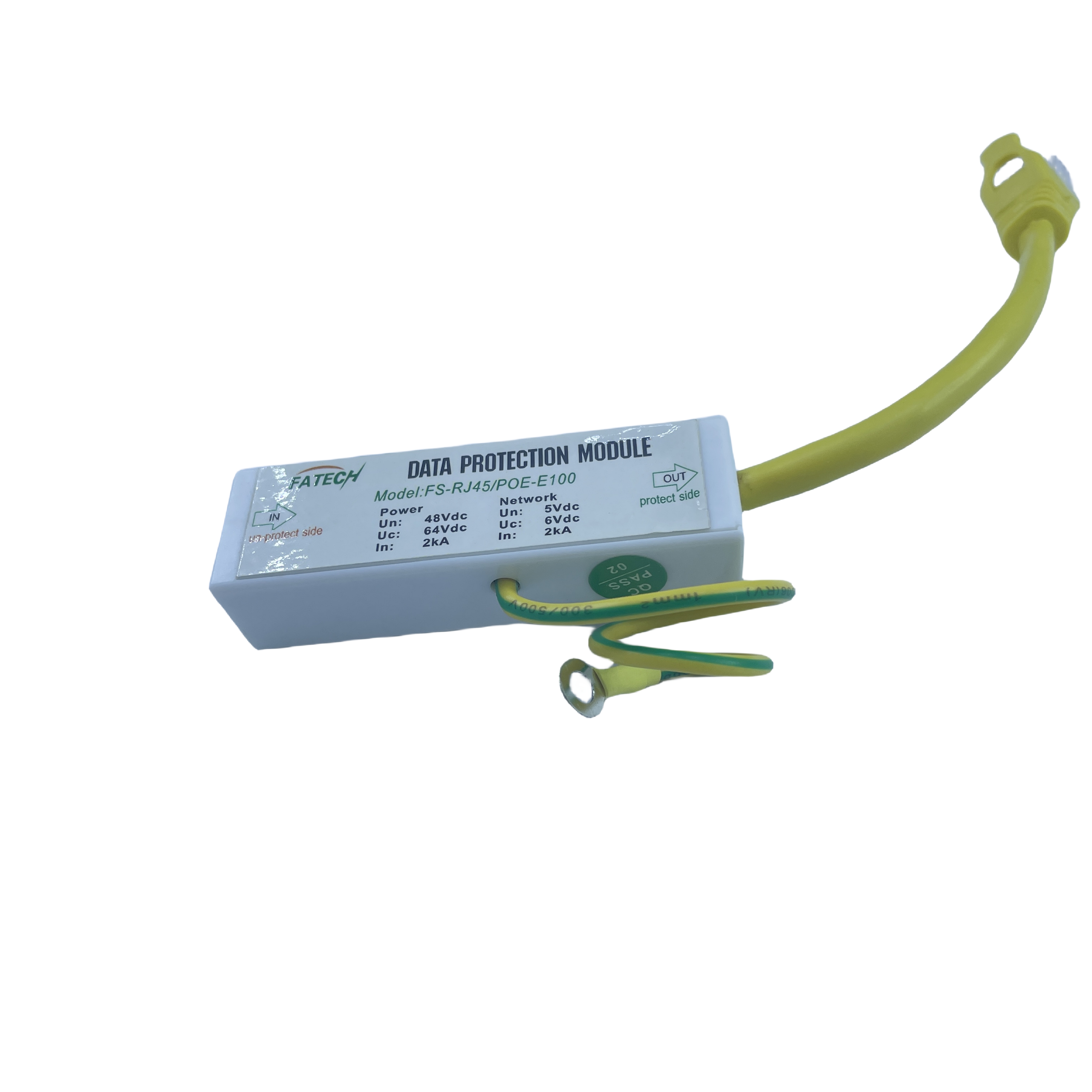 Small Size 1000M PoE Surge Protector