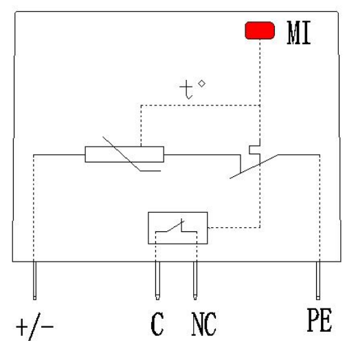 pcb mounting SPD drawing